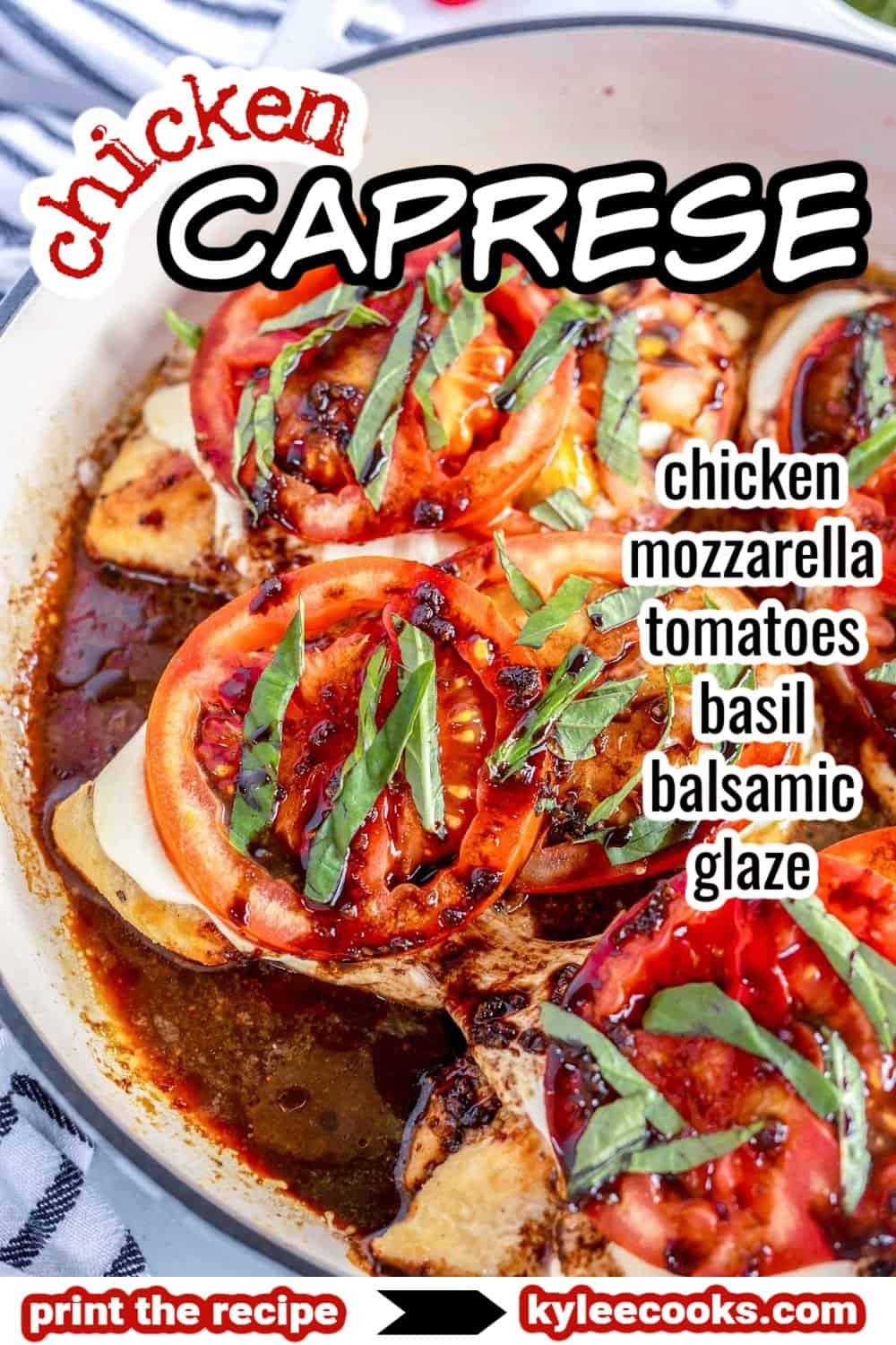 chicken caprese with text overlaid