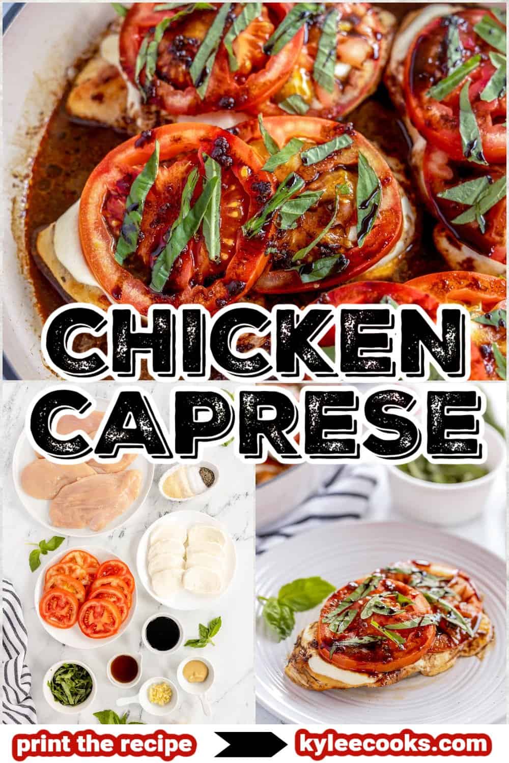 chicken caprese with text overlaid
