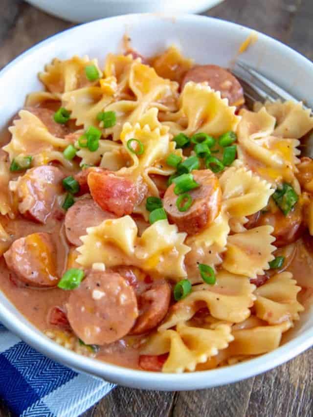 Creamy Smoked Sausage Pasta